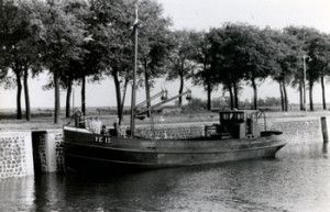 de sluis bij Veere 1955